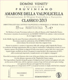 Amarone della Valpolicella Classico Docg Collezione Pruviniano 2019 - Domini Veneti  BOX 12 BOTTLE