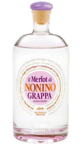 Grappa il Merlot di Nonino 41° Nonino Distillatori 2,0 L.