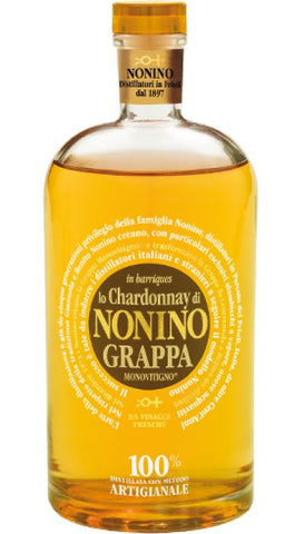 Grappa Lo Chardonnay in Barriques di Nonino 41° Nonino Distillatori 2,0 L.